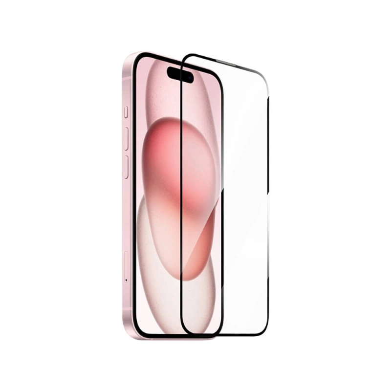 Apple iPhone 16 Pro Max Wiwu GT-014 Polimer Oleofobik Kaplama Şeffaf Pürüzsüz Temperli Cam Ekran Koruyucu 25 li Paket