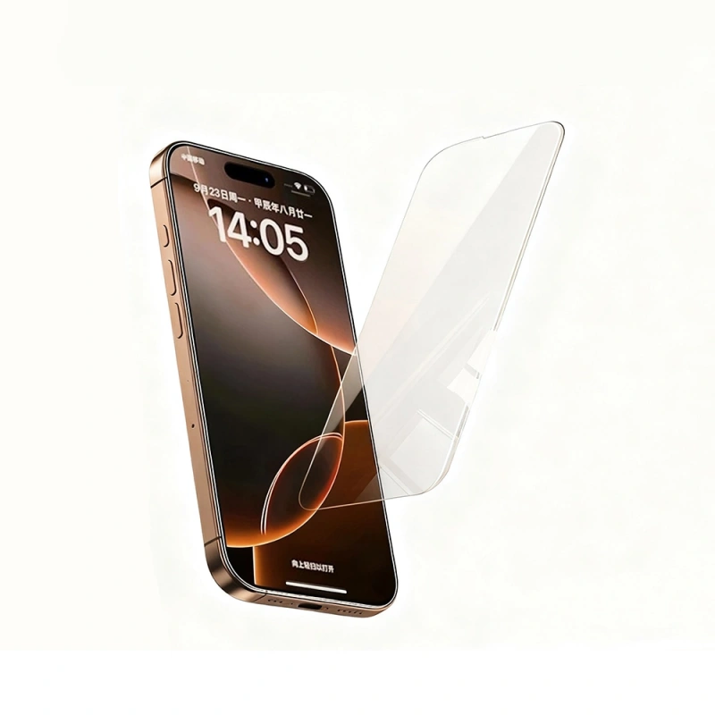 Apple iPhone 16 Pro Zore 3D Mobi HD Temperli Cam Ekran Koruyucu