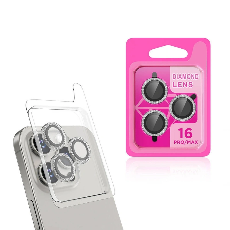 Apple iPhone 16 Pro Zore CL-06 Kamera Lens Koruyucu
