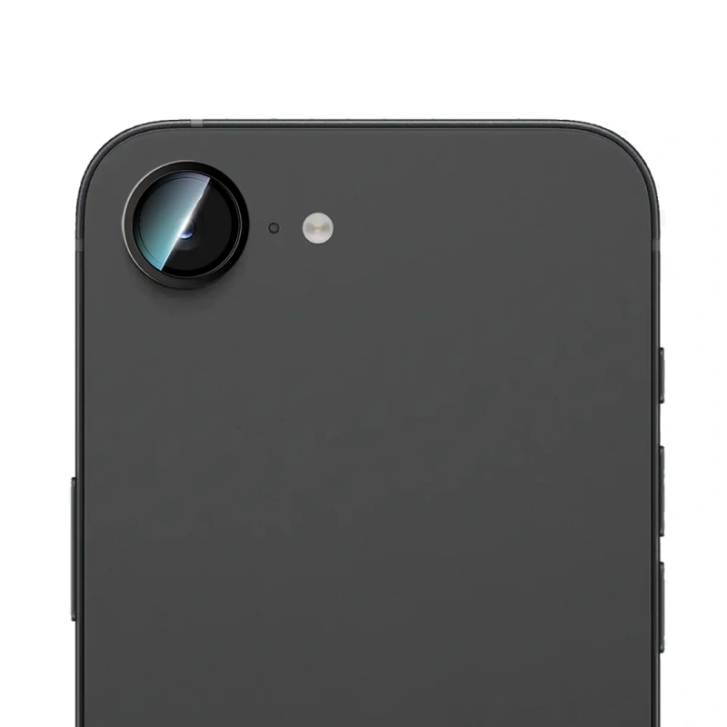 Apple iPhone 16E CaseWorld Alloy Serisi Oleofobik Anti Reflective Kamera Lens Koruyucu