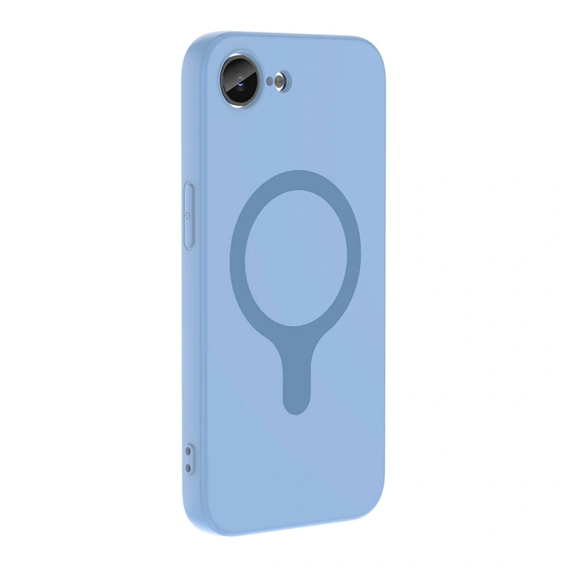 Apple iPhone 16E Kılıf M-Safe Şarj Özellikli Zore Aris Silikon Kapak
