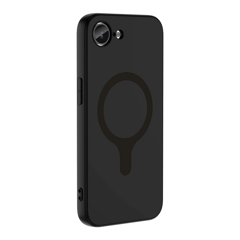 Apple iPhone 16E Kılıf M-Safe Şarj Özellikli Zore Aris Silikon Kapak