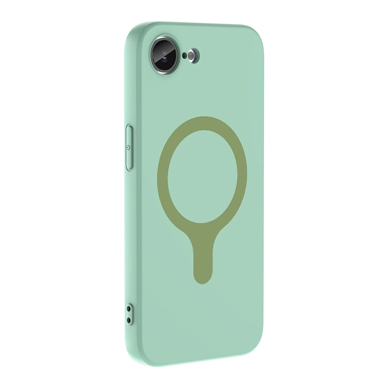 Apple iPhone 16E Kılıf M-Safe Şarj Özellikli Zore Aris Silikon Kapak