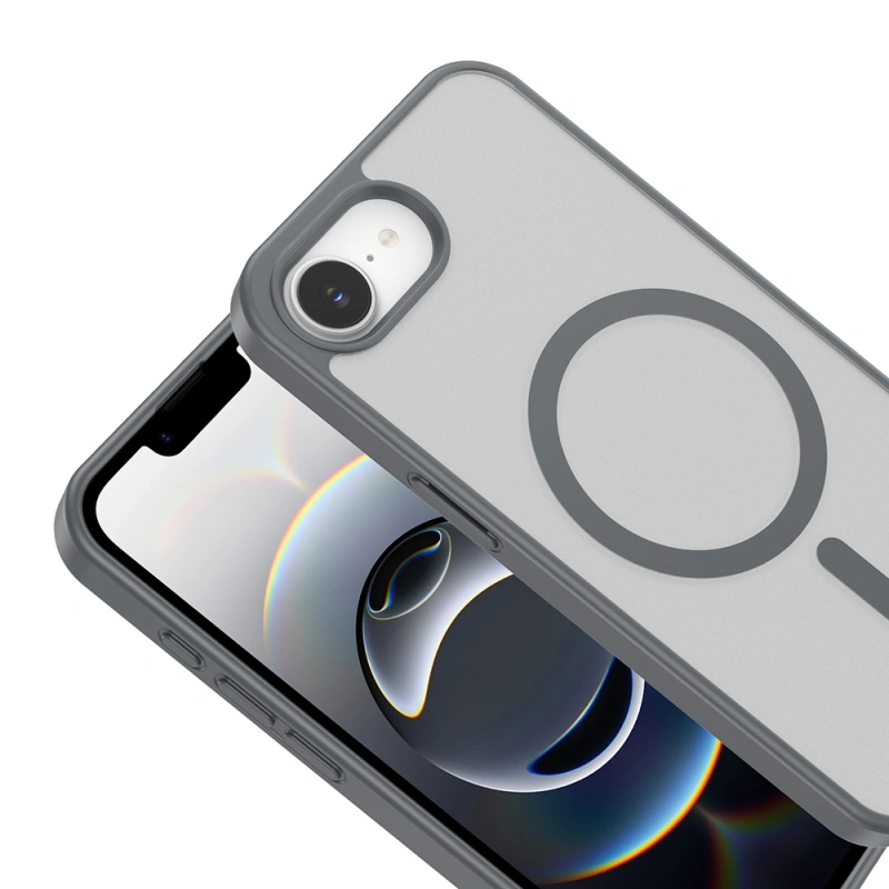 Apple iPhone 16E Kılıf M-safe Şarj Özellikli Zore Babet Kapak