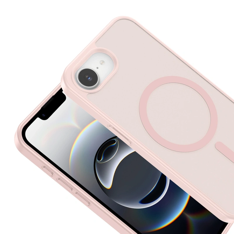 Apple iPhone 16E Kılıf M-safe Şarj Özellikli Zore Babet Kapak