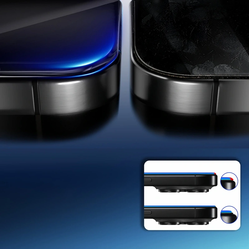 Apple iPhone 16E Mohseven Safir Coating HD Temperli Cam Ekran Koruyucu