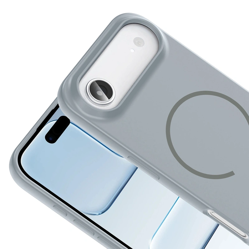 Apple iPhone 17 Air Kılıf M-safe Şarj Özellikli Zore Meta Kapak