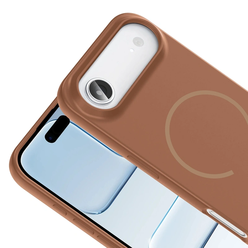 Apple iPhone 17 Air Kılıf M-safe Şarj Özellikli Zore Meta Kapak