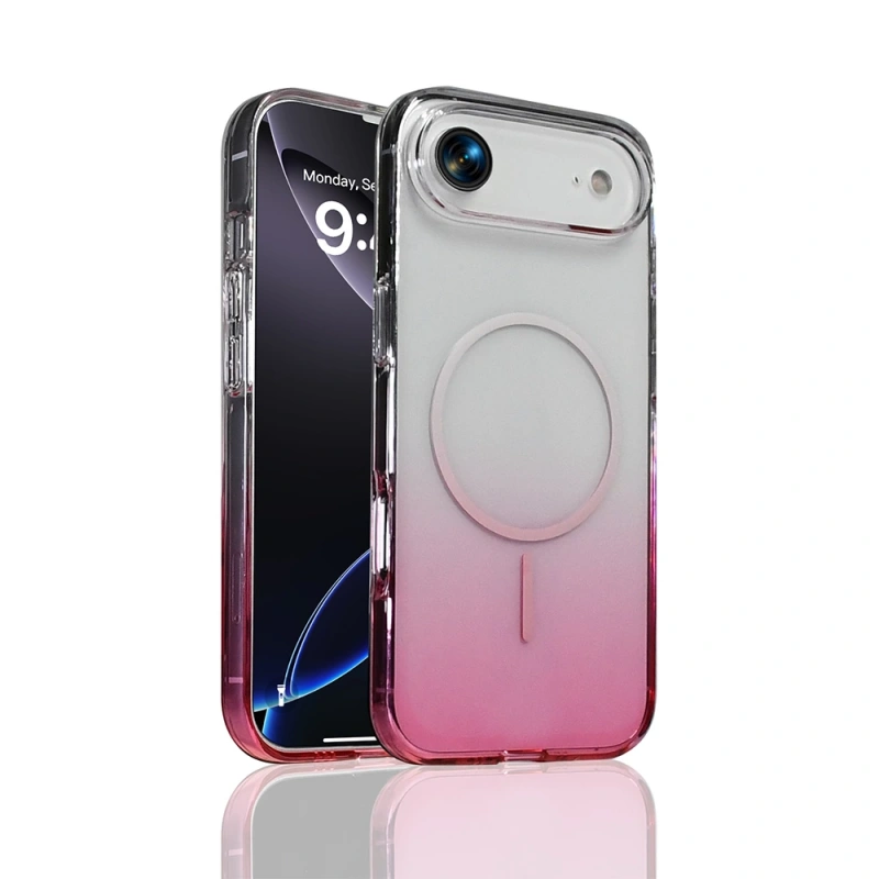 Apple iPhone 17 Air Kılıf M-Safe Şarj Özellikli Zore Septik Silikon Kapak