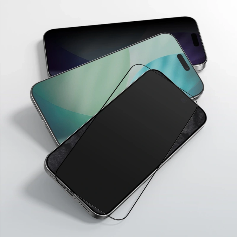 Apple iPhone 17 Amazingthing Radix Parmak İzi Bırakmayan Temperli Cam Ekran Koruyucu