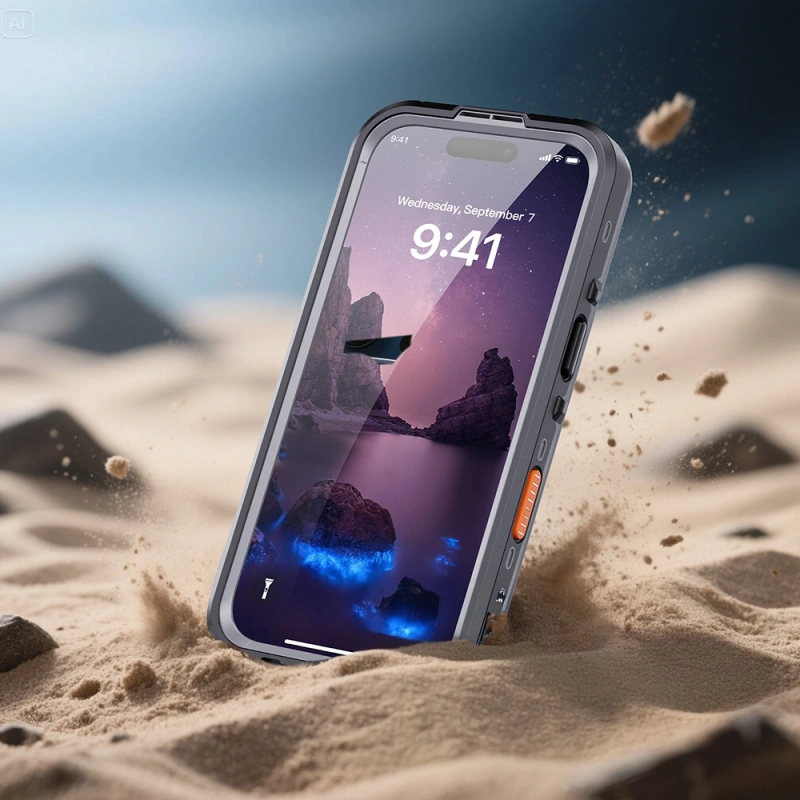 Apple iPhone 17 Kılıf 1-1 Su Geçirmez Kılıf