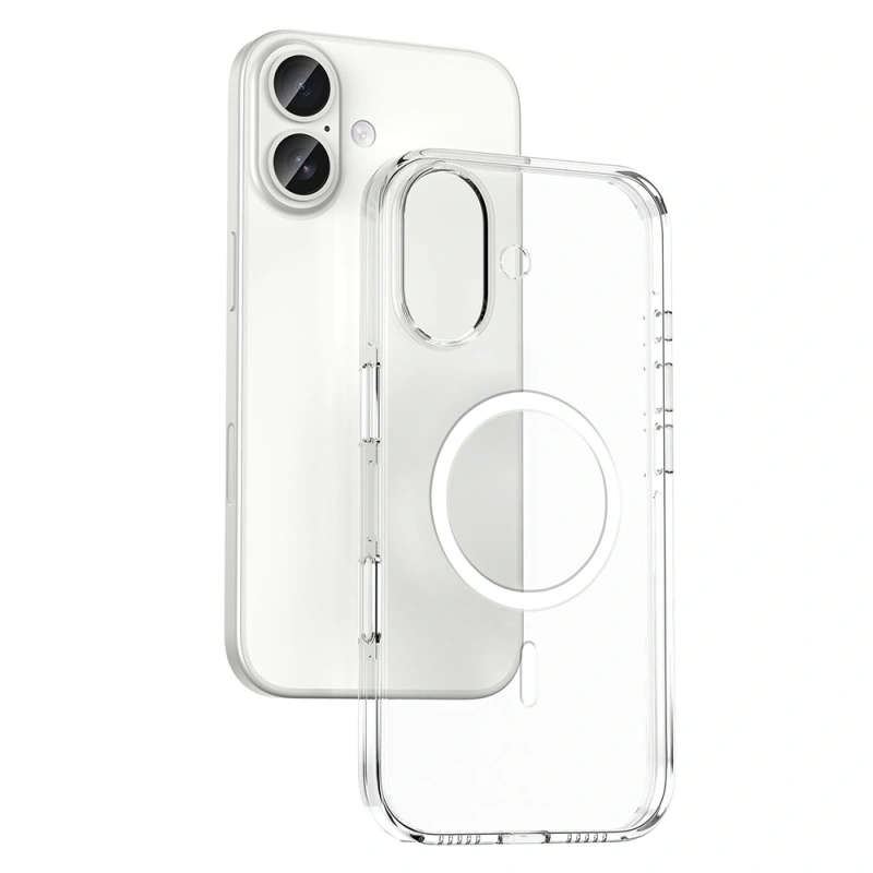 Apple iPhone 17 Kılıf M-safe Şarj Özellikli Kamera Korumalı Zore Kripto Kapak