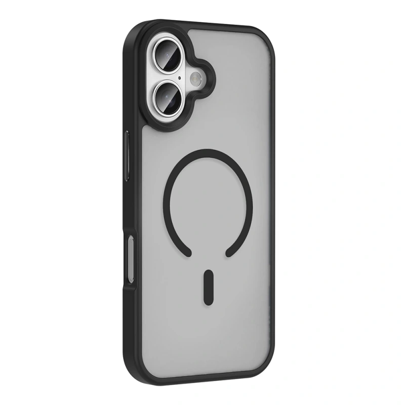 Apple iPhone 17 Kılıf M-safe Şarj Özellikli Mat Arka Yüzey Zore Sio Kapak