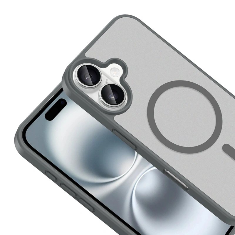 Apple iPhone 17 Kılıf M-safe Şarj Özellikli Zore Babet Kapak