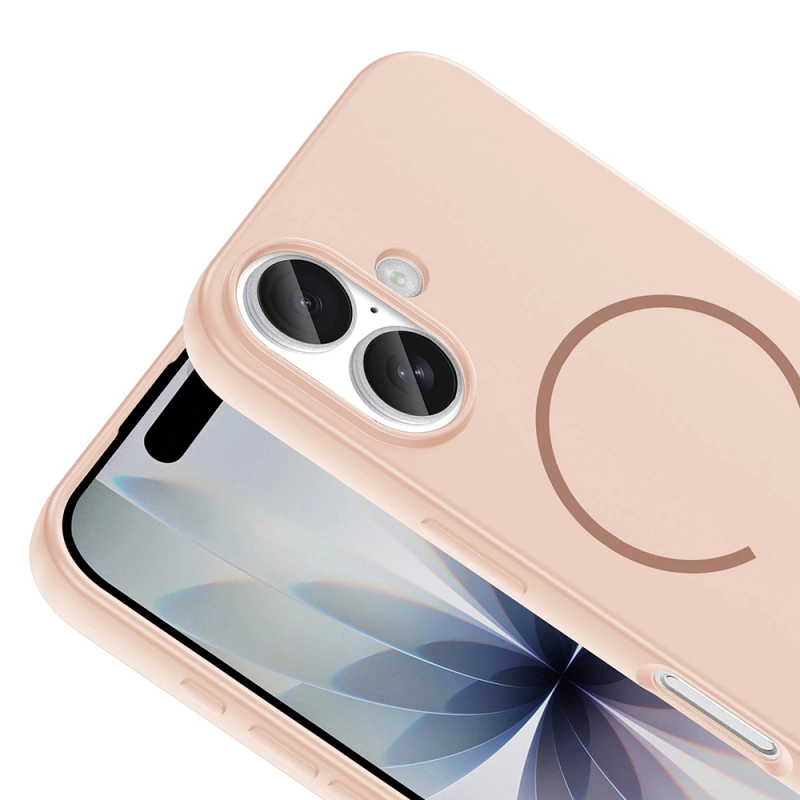 Apple iPhone 17 Kılıf M-safe Şarj Özellikli Zore Meta Kapak