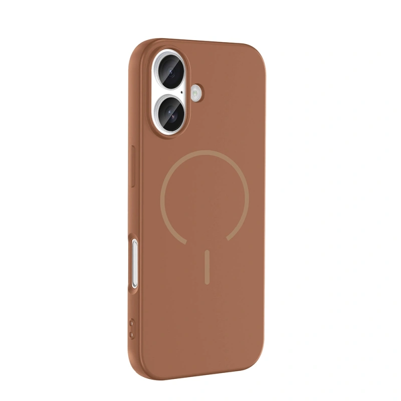 Apple iPhone 17 Kılıf M-safe Şarj Özellikli Zore Meta Kapak