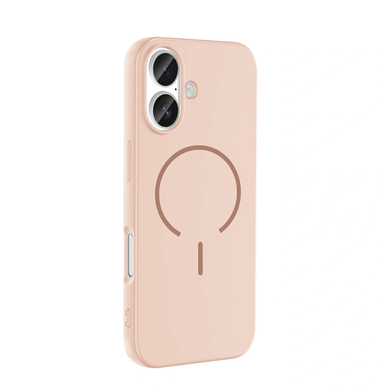 Apple iPhone 17 Kılıf M-safe Şarj Özellikli Zore Meta Kapak