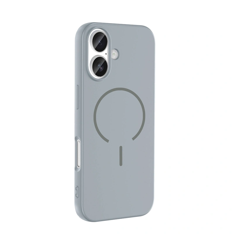 Apple iPhone 17 Kılıf M-safe Şarj Özellikli Zore Meta Kapak