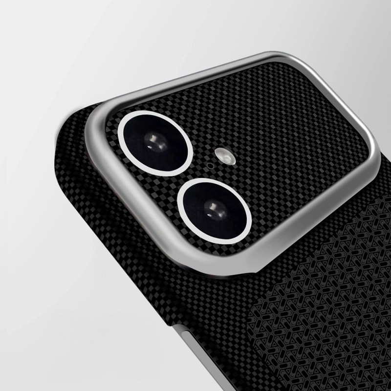 Apple iPhone 17 Kılıf M-Safe Şarj Özellikli Zore Paris Nexel Sert PC Kapak