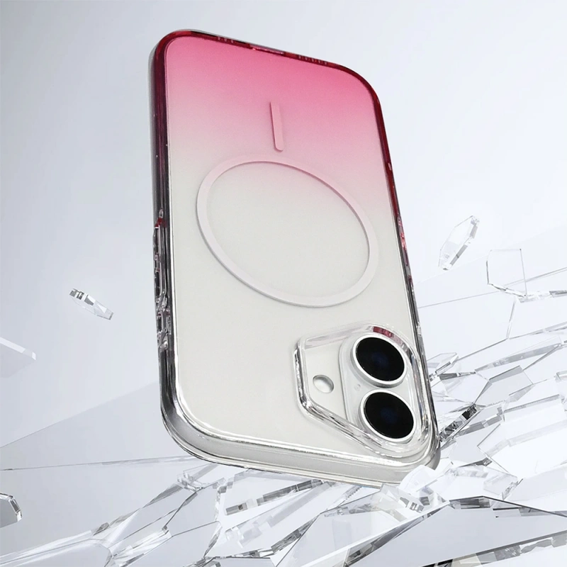 Apple iPhone 17 Kılıf M-Safe Şarj Özellikli Zore Septik Silikon Kapak