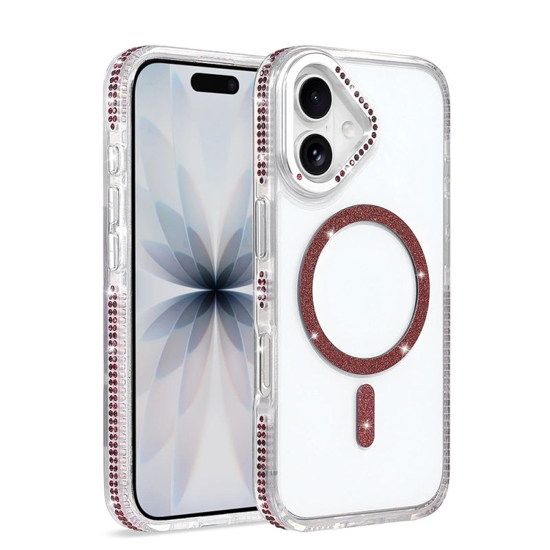 Apple iPhone 17 Kılıf M-safe Şarj Özellikli Zore Tera Silikon Kapak