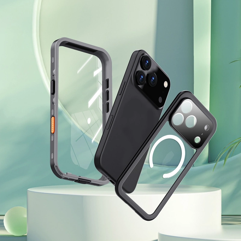 Apple iPhone 17 Pro Kılıf 1-1 Su Geçirmez Kılıf