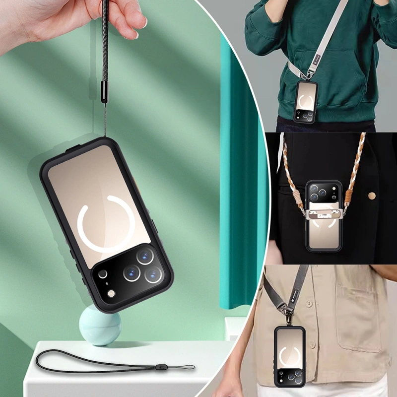 Apple iPhone 17 Pro Kılıf 1-1 Su Geçirmez Kılıf