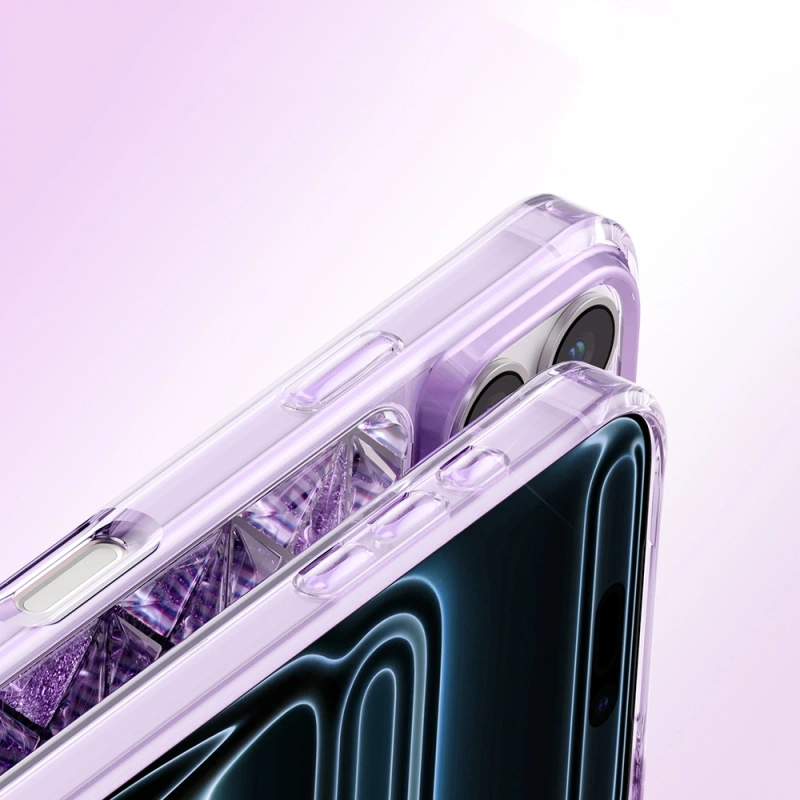 Apple iPhone 17 Pro Kılıf 3D Buz Blok Desenli Zore Paris Kairo TPU Kapak