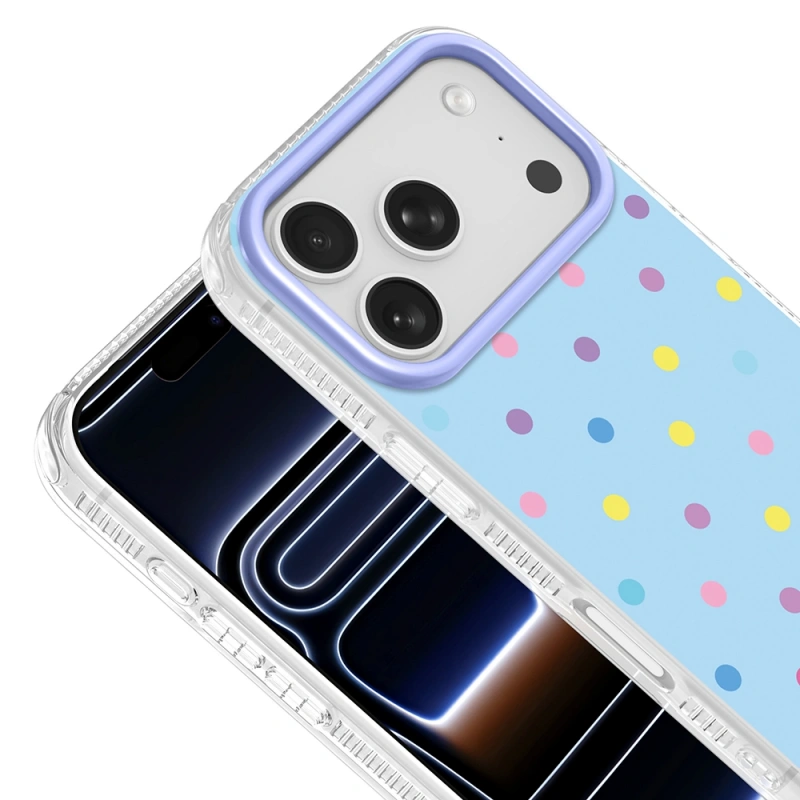 Apple iPhone 17 Pro Kılıf Airbag Tasarımlı Zore Potik Sert PC Kapak