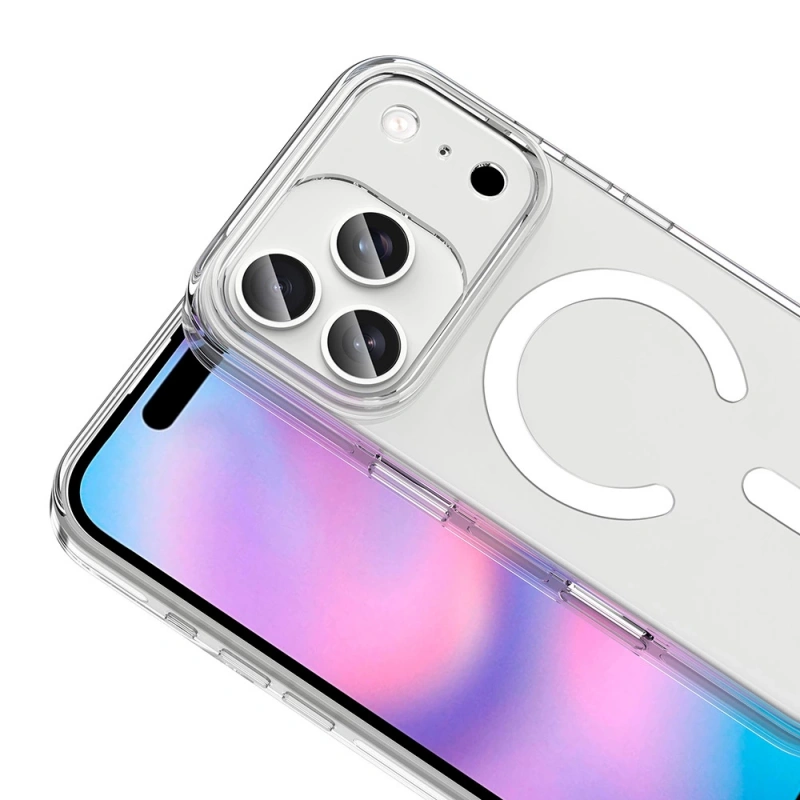 Apple iPhone 17 Pro Kılıf M-safe Şarj Özellikli Kamera Korumalı Zore Kripto Kapak