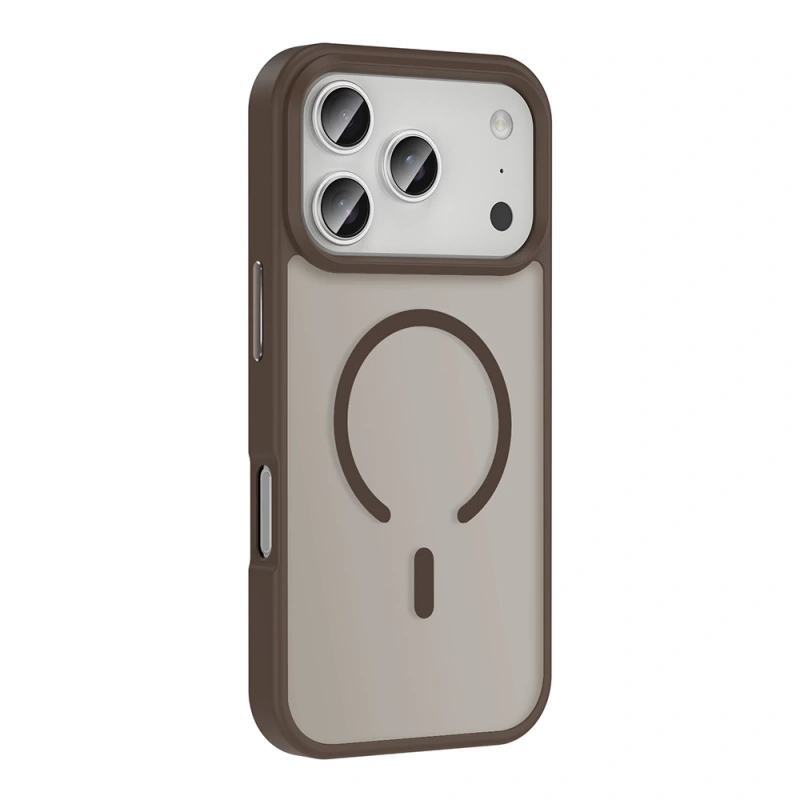 Apple iPhone 17 Pro Kılıf M-safe Şarj Özellikli Mat Arka Yüzey Zore Sio Kapak