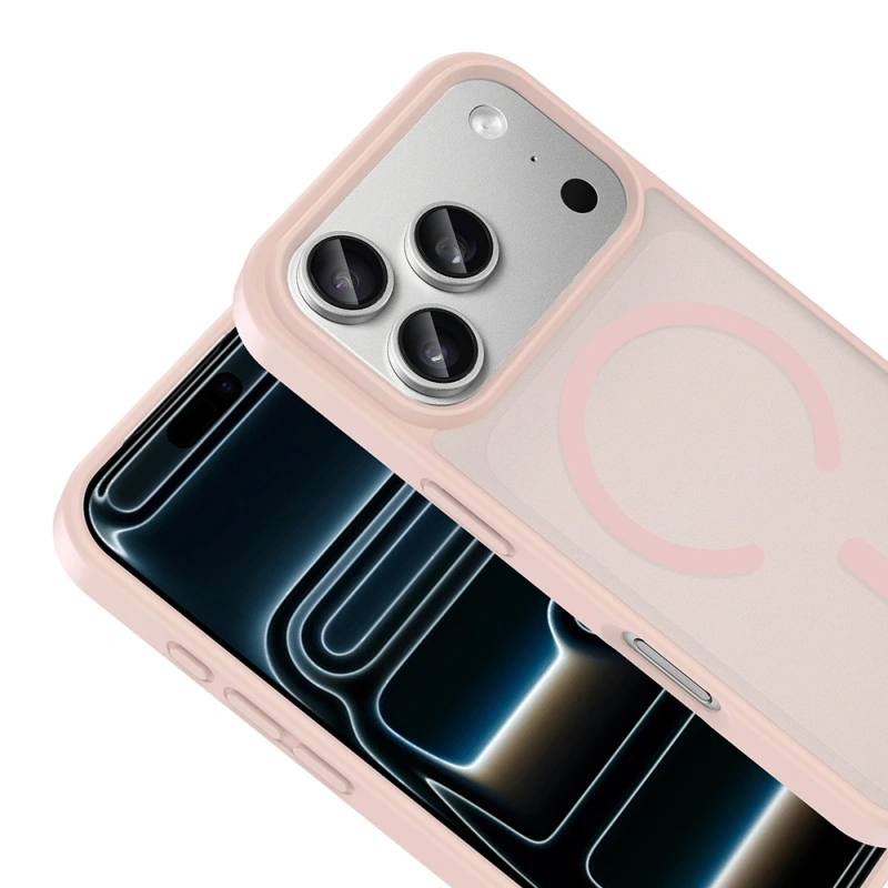 Apple iPhone 17 Pro Kılıf M-safe Şarj Özellikli Zore Babet Kapak