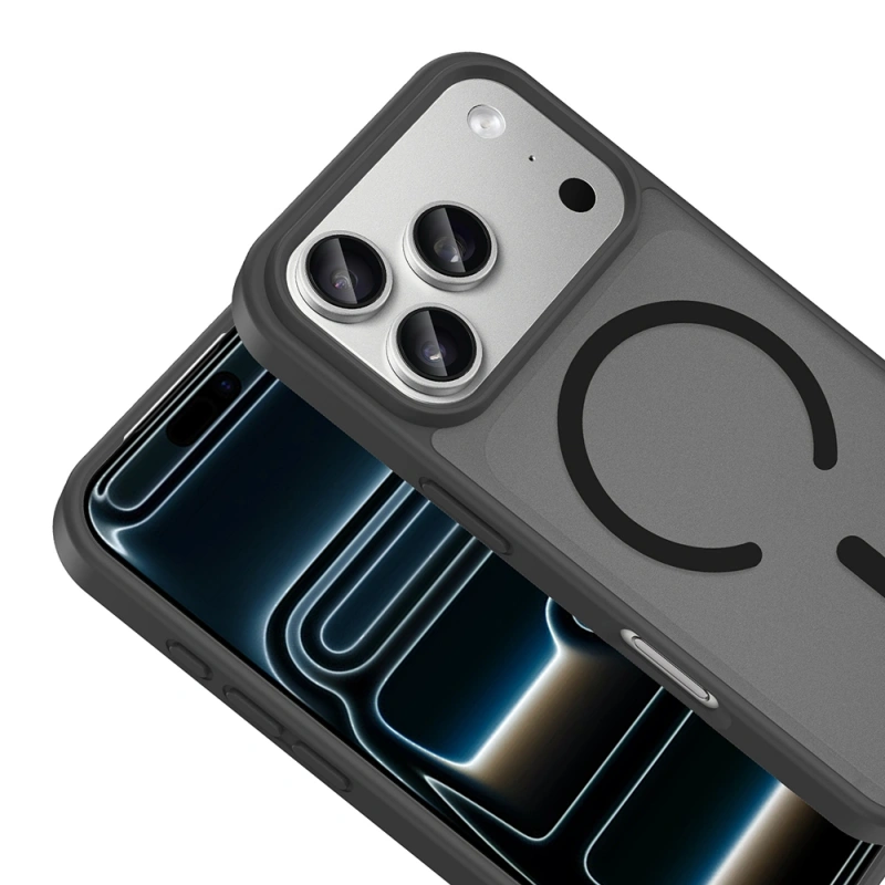 Apple iPhone 17 Pro Kılıf M-safe Şarj Özellikli Zore Babet Kapak