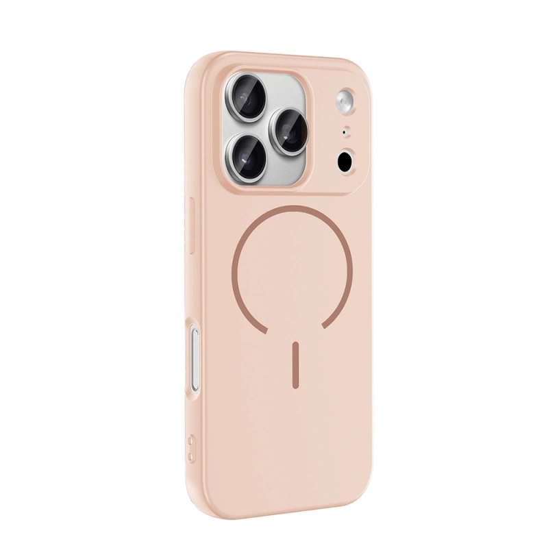 Apple iPhone 17 Pro Kılıf M-safe Şarj Özellikli Zore Meta Kapak