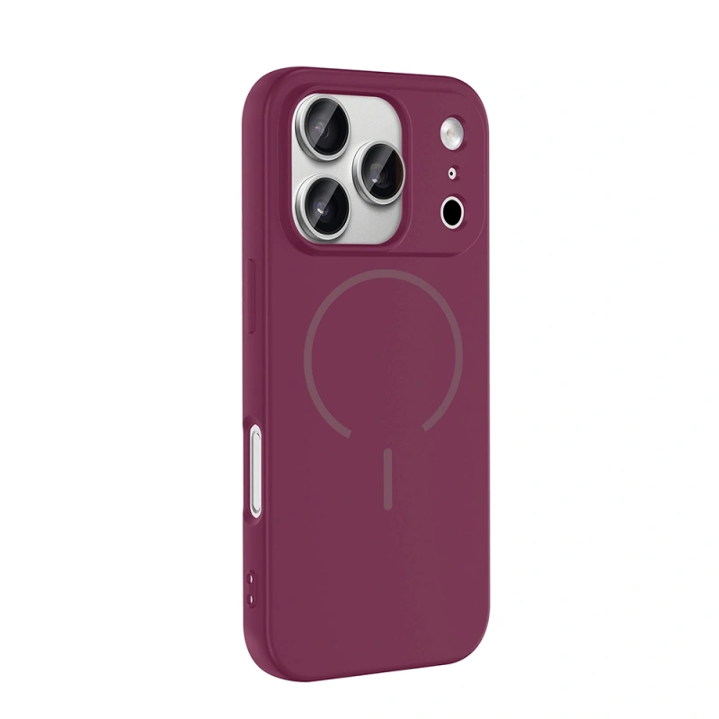 Apple iPhone 17 Pro Kılıf M-safe Şarj Özellikli Zore Meta Kapak