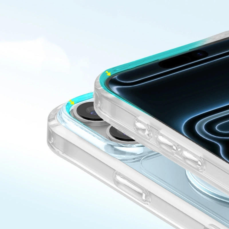 Apple iPhone 17 Pro Kılıf M-Safe Şarj Özellikli Zore Paris Mova Sert PC Kapak