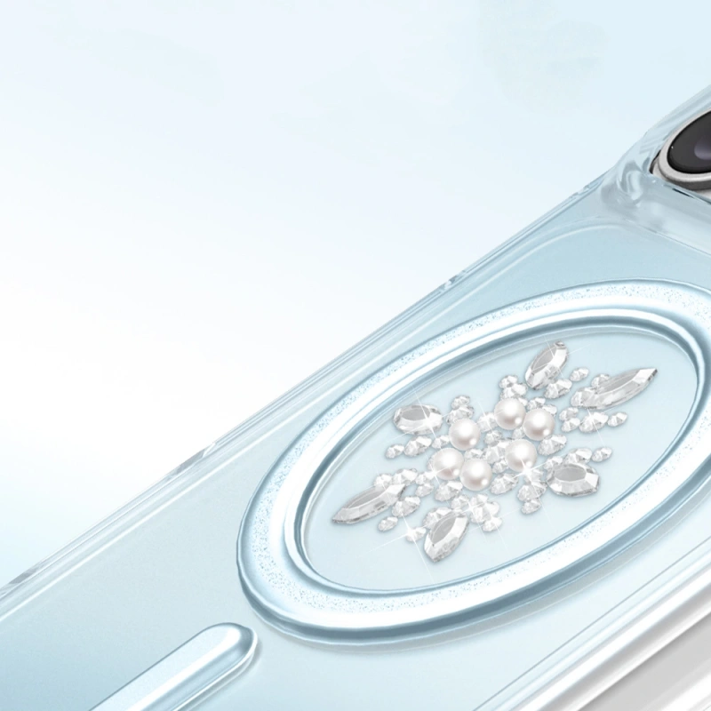 Apple iPhone 17 Pro Kılıf M-Safe Şarj Özellikli Zore Paris Mova Sert PC Kapak