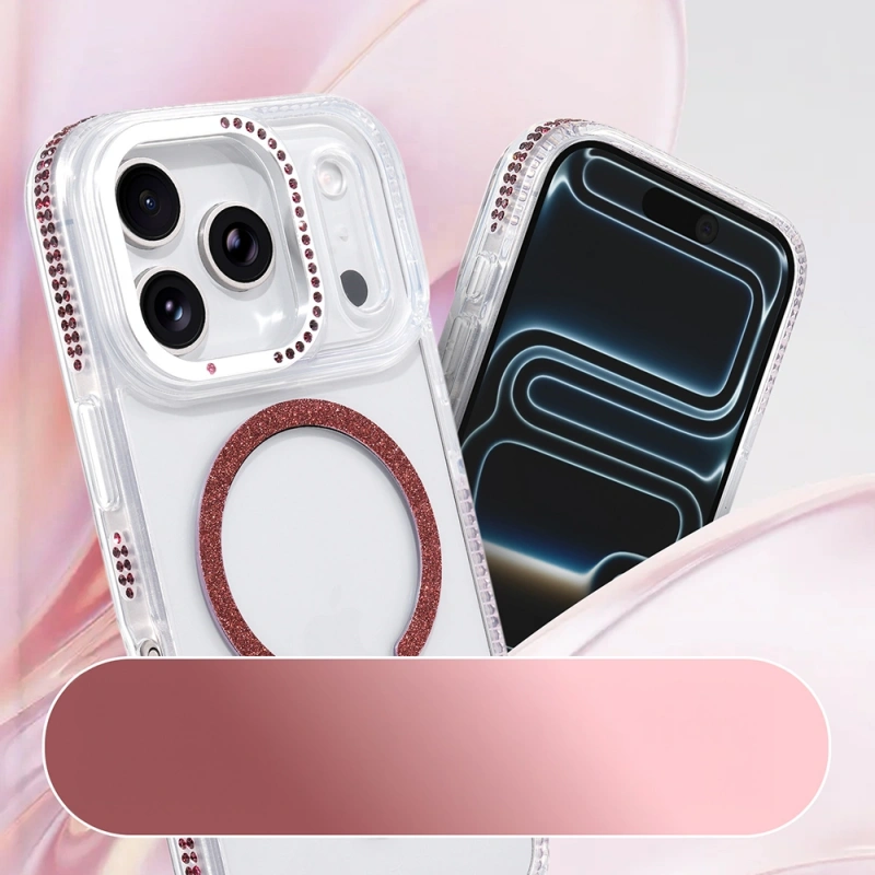 Apple iPhone 17 Pro Kılıf M-safe Şarj Özellikli Zore Tera Silikon Kapak