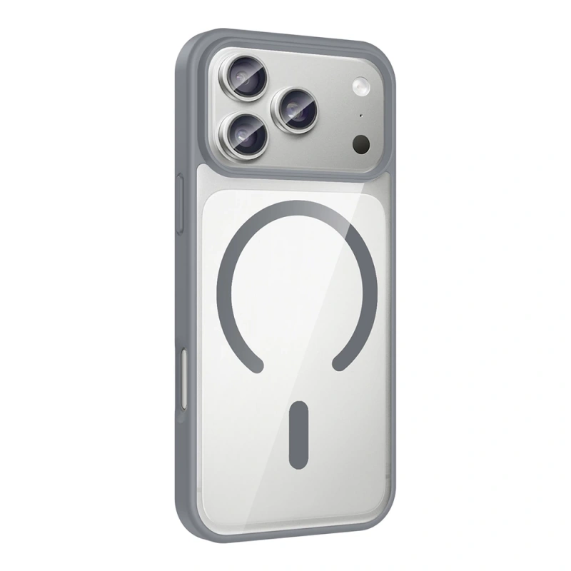 Apple iPhone 17 Pro Kılıf M-safe Wireless Şarj Özellikli Silikon Zore Ege Kapak