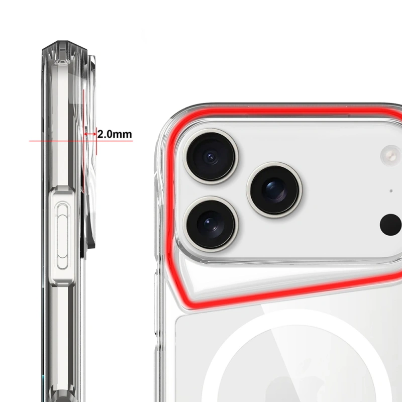 Apple iPhone 17 Pro Kılıf Zore M-safe Şarj Özellikli T-Max M-safe Kapak