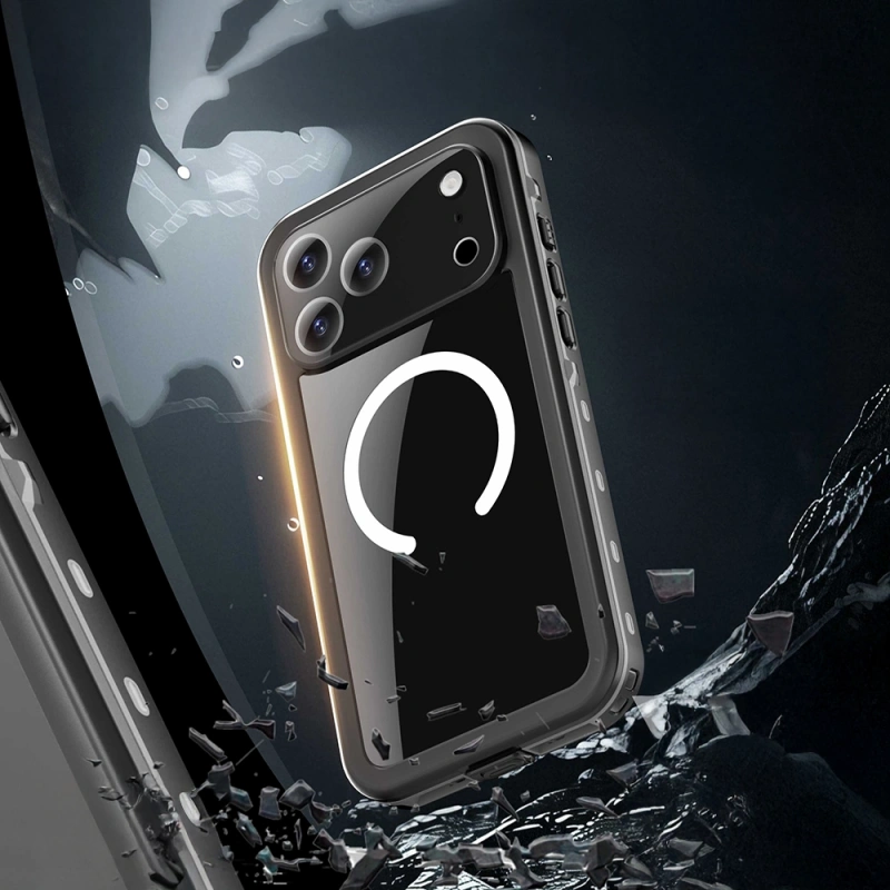 Apple iPhone 17 Pro Max Kılıf 1-1 Su Geçirmez Kılıf