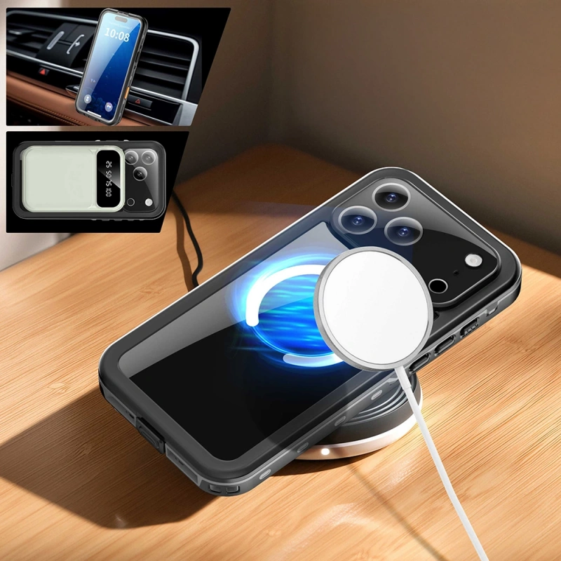 Apple iPhone 17 Pro Max Kılıf 1-1 Su Geçirmez Kılıf