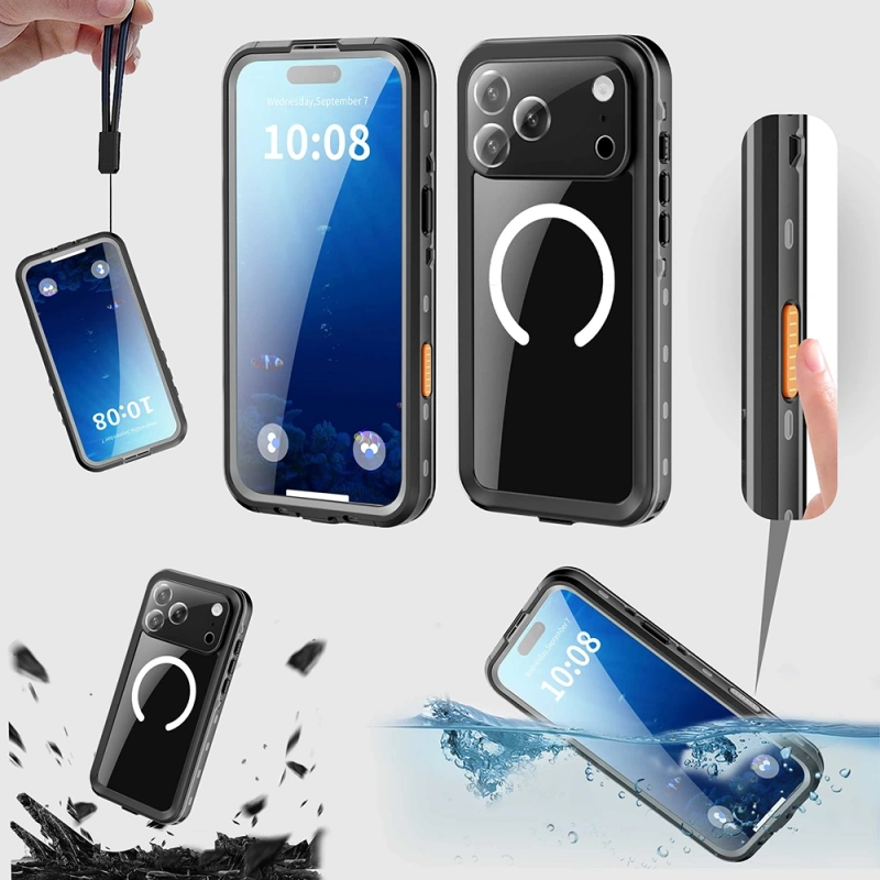 Apple iPhone 17 Pro Max Kılıf 1-1 Su Geçirmez Kılıf