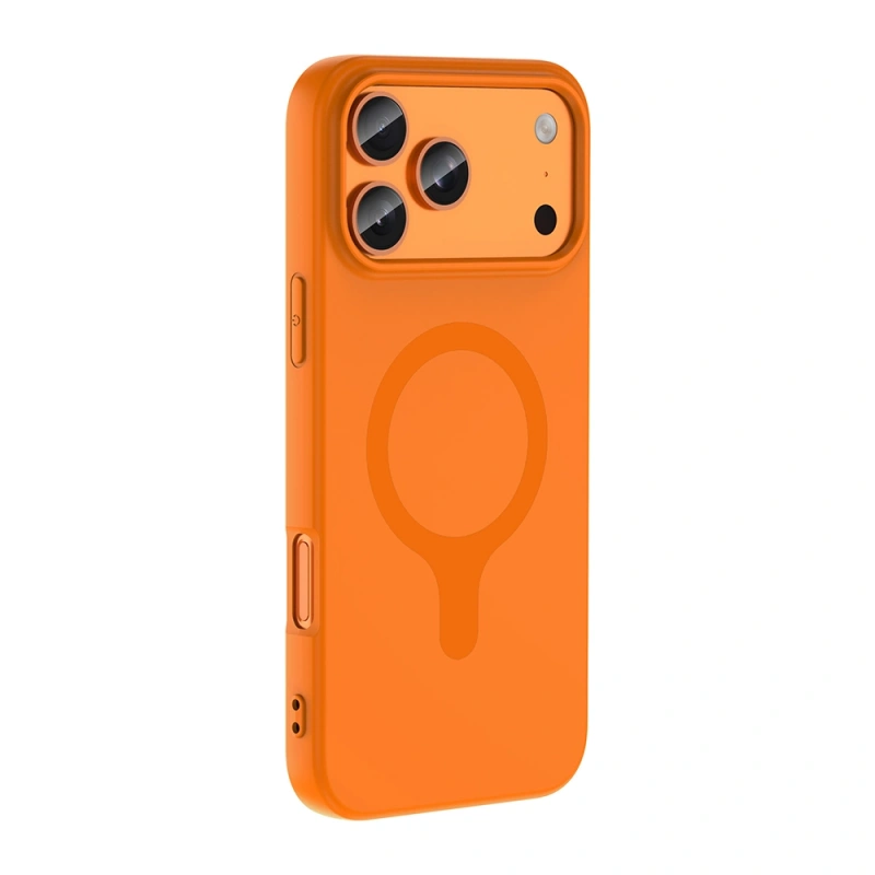Apple iPhone 17 Pro Max Kılıf M-Safe Şarj Özellikli Zore Aris Silikon Kapak