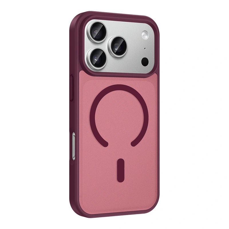 Apple iPhone 17 Pro Max Kılıf M-safe Şarj Özellikli Zore Babet Kapak