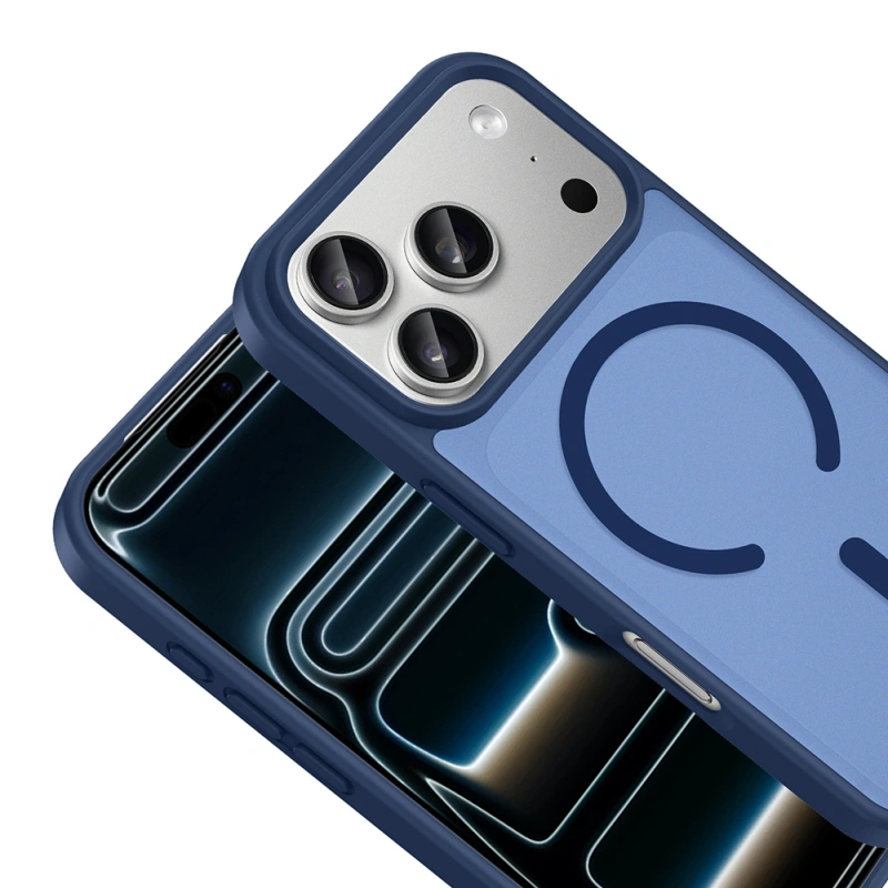Apple iPhone 17 Pro Max Kılıf M-safe Şarj Özellikli Zore Babet Kapak