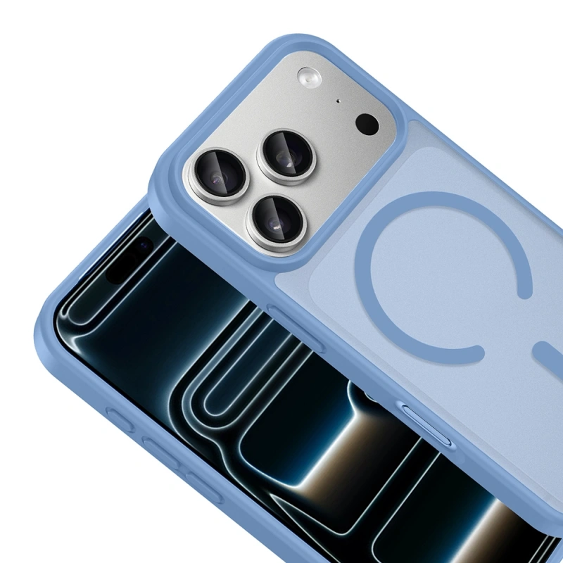 Apple iPhone 17 Pro Max Kılıf M-safe Şarj Özellikli Zore Babet Kapak