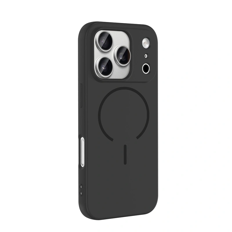 Apple iPhone 17 Pro Max Kılıf M-safe Şarj Özellikli Zore Meta Kapak