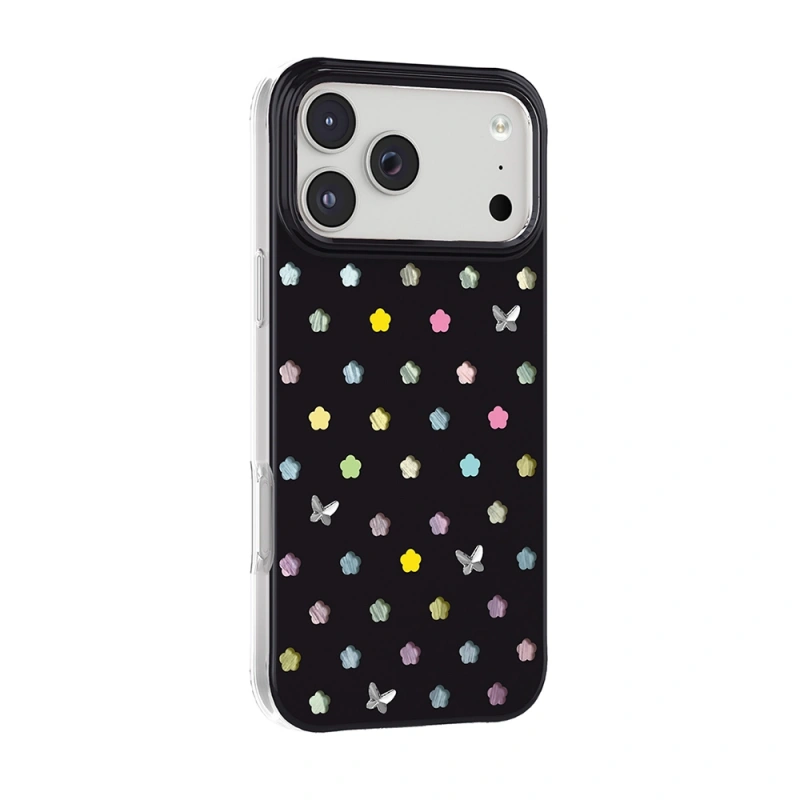 Apple iPhone 17 Pro Max Kılıf M-Safe Şarj Özellikli Zore Paris Axen Sert PC Kapak