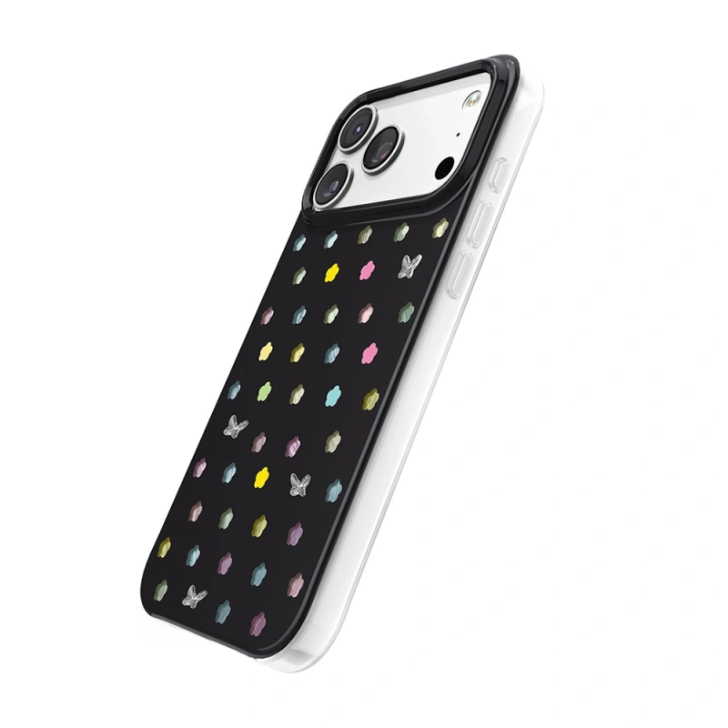 Apple iPhone 17 Pro Max Kılıf M-Safe Şarj Özellikli Zore Paris Axen Sert PC Kapak